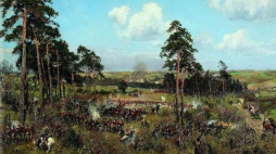 Wojciech Kossak, fragment małej panoramy racławickiej, 1893 r. 
