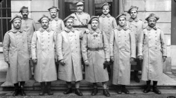 Żołnierze 2 pułku strzelców Armii Polskiej we Francji – 1918 r. Źródło: CAW