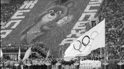 Ceremonia Otwarcia Letnich Igrzysk Olimpijskich na moskiewskim stadionie Łużniki. Fot. PAP/CAF/M. Kłoś
