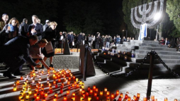 Obchody 75. rocznicy masowych niemieckich egzekucji Żydów w Babim Jarze. Fot. PAP/EPA