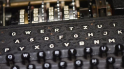 Enigma - maszyna szyfrująca. Fot. PAP/EPA