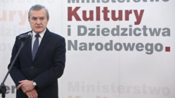 Wicepremier, minister kultury i dziedzictwa narodowego Piotr Gliński. Fot. PAP/R. Guz