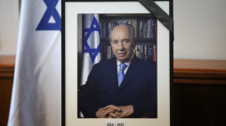 Szimon Peres. Fot. PAP/EPA