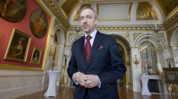 Minister kultury i dziedzictwa narodowego Bogdan Zdrojewski w Pałacu na Wyspie. Fot. PAP/P. Kula