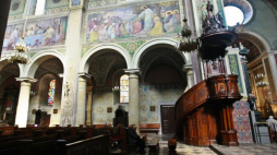 Wnętrze płockiej katedry Wniebowzięcia Najświętszej Marii Panny. Fot. PAP/M. Bednarski 