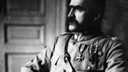 Naczelnik Państwa Józef Piłsudski. Fot. PAP/CAF/Reprodukcja 