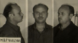 Major Zygmunt Szendzielarz „Łupaszka”- zdjęcie wykonane w MBP w 1948 r. Fot. IPN