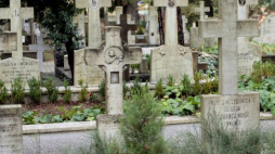 Polski cmentarz w Adampolu. Fot. PAP/L. Szymański 