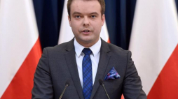 Rzecznik rządu Rafał Bochenek. Fot. PAP/R. Pietruszka 