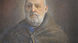 Portret Św. Brata Alberta" autorstwa Leona Wyczółkowskiego . Fot. PAP/L. Wyczółkowski