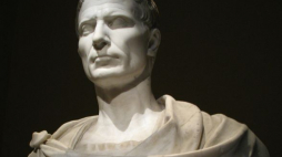 Popiersie Juliusza Cezara. Zbiory Muzeum Sztuki w Wiedniu. Fot. Wikimedia Commons