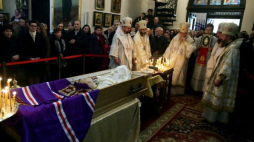 Pogrzeb abp. Jeremiasza w kościele prawosławnym św. Jana Klimaka na warszawskiej Woli. Fot. PAP/T. Gzell