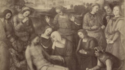 "Zdjęcie z krzyża"; obraz XV w. Galleria Pitti (Florencja). Źródło: BN Polona