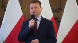 Minister spraw wewnętrznych i administracji Mariusz Błaszczak. Fot. PAP/G. Michałowski