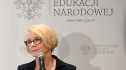 Wiceminister edukacji narodowej Marzena Machałek. Fot. PAP/B. Zborowski 