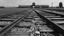 Tory wiodące do Bramy Śmierci, Auschwitz II-Birkenau. Fot. PAP/J. Bednarczyk