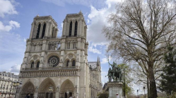 Katedra Notre Dame w Paryżu. Fot. PAP/EPA