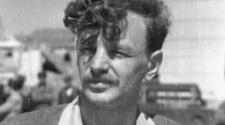Icchak (Antek) Cukierman, członek Żydowskiej Organizacji Bojowej. Warszawa, 1946 r. Fot. PAP/CAF/S. Dąbrowiecki