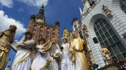 Uroczyste otwarcie 757. Jarmarku św. Dominika w Gdańsku. Fot. PAP/D. Kulaszewicz