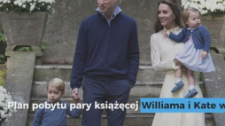 Brytyjska książęca para w Polsce. Źródło: serwis wideo PAP