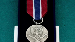Medal "Pro Patria". Fot. PAP/A. Grygiel