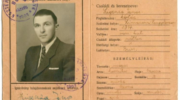 Fałszywy paszport Zbigniewa Rysia. Źródło: Muzeum Armii Krajowej w Krakowie im. gen. Emila Fieldorfa „Nila”
