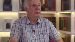 Prof. Wojciech Materski. Źródło: serwis wideo PAP