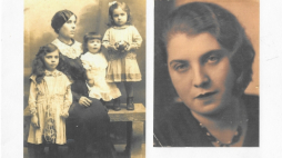 Shifra Beker, czyli matki dziewczynek. (na lewym zdjęciu Shifra jako dziecko, a na prawym dorosła kobieta