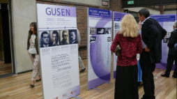 Wystawa „Gusen. Granit i śmierć, pamięć i zapomnienie” w Centrum Holokaustu i Ludobójstwa w Johannesburgu. Fot. Ambasada RP w Pretorii/ Łukasz Nowak i Grażyna Koornhof