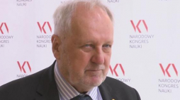 Prezes Polskiej Akademii Nauk prof. Jerzy Duszyński. Źródło: serwis wideo PAP