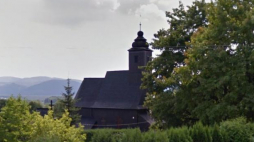Kościół św. Wawrzyńca w Bielowicku. Źródło: Google Maps - Street View