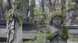 Cmentarz przy ul. Lipowej w Lublinie. Fot. Serwis wideo PAP