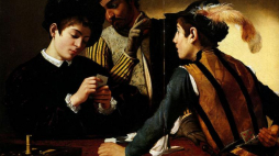 Caravaggio, Grający w karty. Źródło: Wikipedia