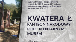 "Kwatera Ł - panteon narodowy pod cmentarnym murem"