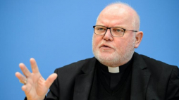Przewodniczący Konferencji Episkopatu Niemiec kard. Reinhard Marx. Berlin, 10.10.2017. Fot. PAP/EPA