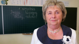  Dyrektor polskiej szkoły w Mościskach na Ukrainie Teresa Teterycz