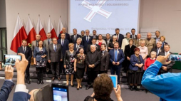 Uroczystość wręczenia Krzyży Wolności i Solidarności w Bydgoszczy. Fot. PAP/T. Żmijewski