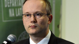 Dr Łukasz Kamiński. 2016 r. Fot. PAP/R. Pietruszka