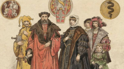 Zygmunt Stary i Bona Sforza z dworem - obraz Jana Matejki. Źródło: Wikimedia Commons