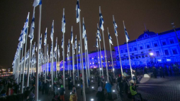 Obchody 100-lecia niepodległości Finlandii. 05.12.2017. Fot. PAP/EPA