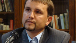 Szef ukraińskiego IPN Wołodymyr Wiatrowycz. Źródło: Wikimedia Commons