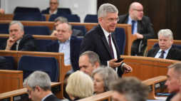 Marszałek Senatu Stanisław Karczewski. Warszawa, 31.01.2018. Fot. PAP/B. Zborowski