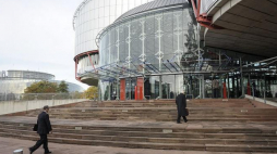 Siedziba Europejskiego Trybunału Praw Człowieka w Strasburgu. Fot. PAP/W. Dąbkowski