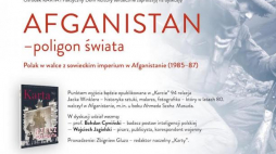 "Afganistan – poligon świata. Polak w walce z sowieckim imperium w Afganistanie (1985–87)”