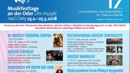 Międzynarodowy Festiwal „Dni Muzyki nad Odrą” 2018