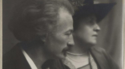 Arnold Genthe, Portret Ignacego Jana i Heleny Paderewskich, Nowy Jork, po 1911, odbitka fotograficzna. Źródło: MNW