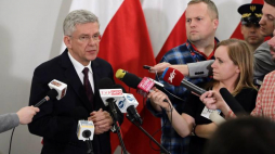 Marszałek Senatu Stanisław Karczewski. Fot. PAP/T. Gzell