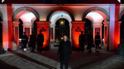 Prezydent Andrzej Duda podczas uroczystości przed Grobem Nieznanego Żołnierza w trakcie obchodów Narodowego Dnia Pamięci Żołnierzy Wyklętych. Fot. PAP/J. Kamiński