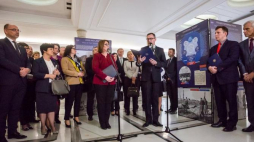 Otwarcie wystawy IPN „+Żegota+ – Rada Pomocy Żydom” w Sejmie. Źródło: IPN