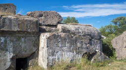 Ruiny Twierdzy Osowiec (woj. podlaskie) – zbudowanej w latach 1882-1915. Mieści się na bagnach - w zwężeniu doliny Biebrzy w okolicy osady Osowiec-Twierdza. Fot. PAP/J. Ochoński